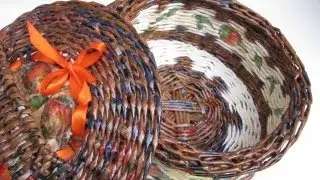 How to paint baskets.