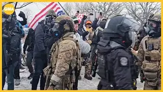 Protesters clash with federal agents in Minneapolis