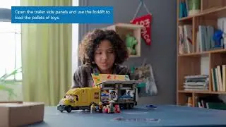 LEGO&reg; City Yellow Delivery Truck Toy (60440)