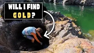 will i find GOLD in this MASSIVE boil hole?