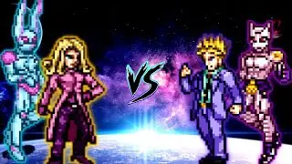 Funny Valentine V2 (New) VS Kira Yoshikage V4 in Jump Force Mugen