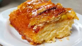 Coloque a BANANA no AÇÚCAR e faça o bolo mais gostoso do mundo | BOLO DE BANANA AMANTEIGADO