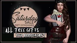 ALL FREE GIFTS - SATURDAY SALE Party EXTRAVAGANZA - Second Life