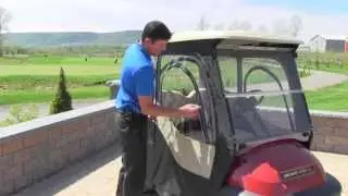 Installing the Club Car Precedent Enclosure