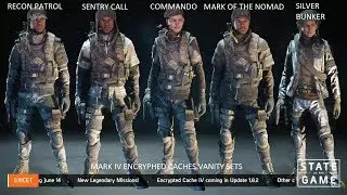 The Division Update 1.8.2 June 14th Nomad Predator NERFED!!