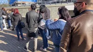 Genova, in fila per il concorso da Oss: 