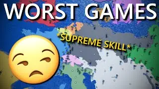 WORST GAMES of Roblox Conquer Europe WW2