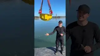 Ultimate Power of Magnet 🧲. #magnet #powerful #magnetic #lifting #levitation #japan #shorts