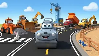 The Roller Song! 🛣️ Build a Road & Learn Shapes | Adventure Diggers