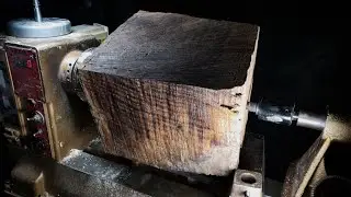 Woodturning: Three Footed Hollowform (5A Black Walnut)