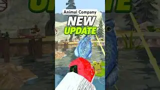 Animal Company NEW FISHING UPDATE 🐟🎣 #animalcompany #animalcompanyvr #vr