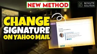 Как изменить подпись в Yahoo Mail 2025