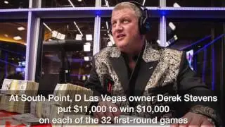 D Las Vegas owner Derek Stevens betting thousands on first-round games