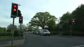Driving On Newtown Road & Charles Hastings Way, Worcester, Worcestershire, England 4th May 2023