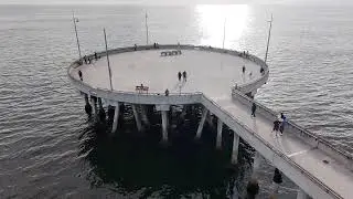 DJI Neo Venice Fishing Pier - Second Manual Flight - Test Over Water - Distance 1310 Feet
