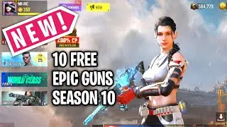10 FREE EPIC GUNS SKINS IN CODM SEASON 10 COD MOBILE S10 CALL OF DUTY MOBILE