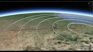 Hang Glider World Distance Record Animation