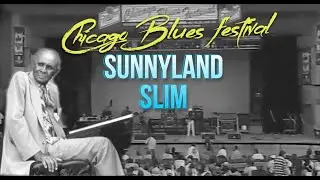 SUNNYLAND SLIM - CHICAGO BLUES FESTIVAL
