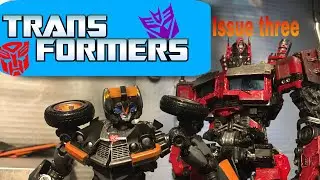 Transformers fan comic issue three (a new mystery ￼)