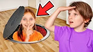 Весёлое приключение побега для детей в подвале