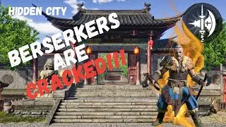 Conqueror's Blade - Berserkers are Cracked! - Hidden City - Solo MVP (Poleaxe Gameplay)