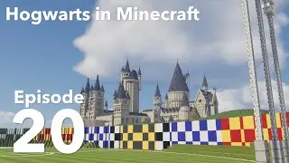 Building Hogwarts in Minecraft - Episode 20 - THE QUIDDITCH PITCH!