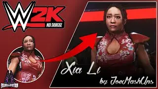 WWE 2K Mod Showcase: Xia Li Mod! #WWE2KMods #WWE #XiaLi