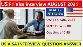 US F1 VISA  INTERVIEW EXPERIENCE 2021 | US VISA INTERVIEW QUESTION ANSWER | USA STUDY VISA ||