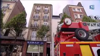 Le Havre : incendie quartier Danton