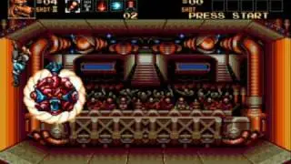 Contra Hard Corps (SG) Secret Boss + Ending