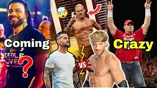 Tribal Chief vs Tribal Heir shocking Johncena Cm punk vs logan paul Roman Reigns return