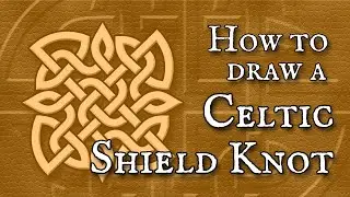 How to draw a fun Celtic Shield Knot