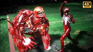 Spider Carnage Suit Fights the Real Carnage in Spider-Man 2