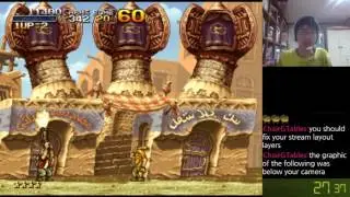 Metal slug 2 medium mission 1 speed run 1min 8sec