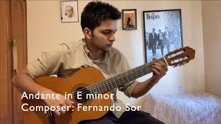 Andante in E minor - Fernando Sor