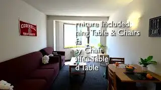 Collegetown Center 2-Bedroom Tour: South Facing apartment 200 (-00 Style Apartment)-2025