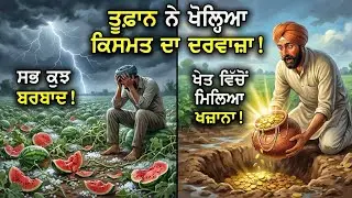 ਮਿਹਨਤ ਵੱਡੀ ਜਾਂ ਕਿਸਮਤ? Two Brothers Story | Punjabi Moral Story