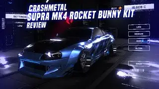 Crashmetal SUPRA A80 ROCKET BUNNY KIT REVIEW | Review | Acrux A | #CM 2