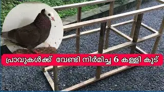 How To Make Pigeon Cage Malayalam | Cage Making Malayalam| Prav valarthal | Pigeon Kerala