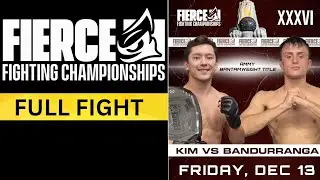 FULL FIGHT | DAVID KIM VS  REESE BANDURRAGA