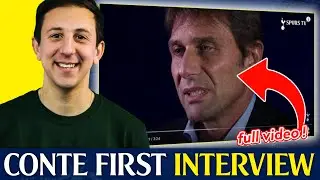WE REACTED TO CONTE'S FIRST INTERVIEW