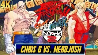 Street Fighter Alpha 2 - ChrisG vs. NerdJosh @ ECT 2019 - [4k/60fps]