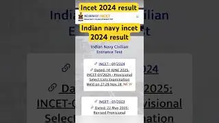Indian navy incet 2024 result 🔥 tradesman mate result 🔥 #result #indiannavy #tradesmanmate