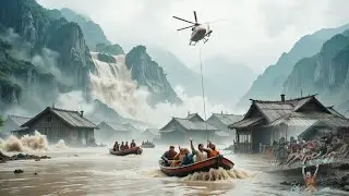 Pakistan Flood 2025 | Villages Destroyed | Heroes Rise in Rescue Mission #flood #pakistan #rain 