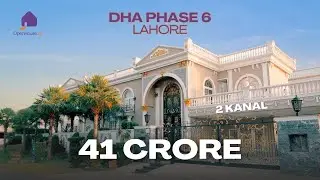 2 Kanal Mediterranean Dream | Full Basement, Cinema aur Luxury Life | DHA Lahore | Openhouse.pk