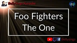 Foo Fighters - The One (Karaoke)