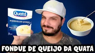PROVANDO o FONDUE de QUEIJO da QUATÁ - O último fondue da série.