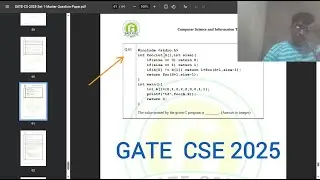 17 yr Old Solving GATE CS QUESTIONS | Q.61| GATE CSE 2025 SET 1