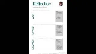 7.  Reflection Template: How to review and reflect on learnings #teamperformance #teamgrowth