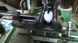 Making alternator bushings with delrin.